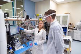 Image of Students in Biomanufacturing Class